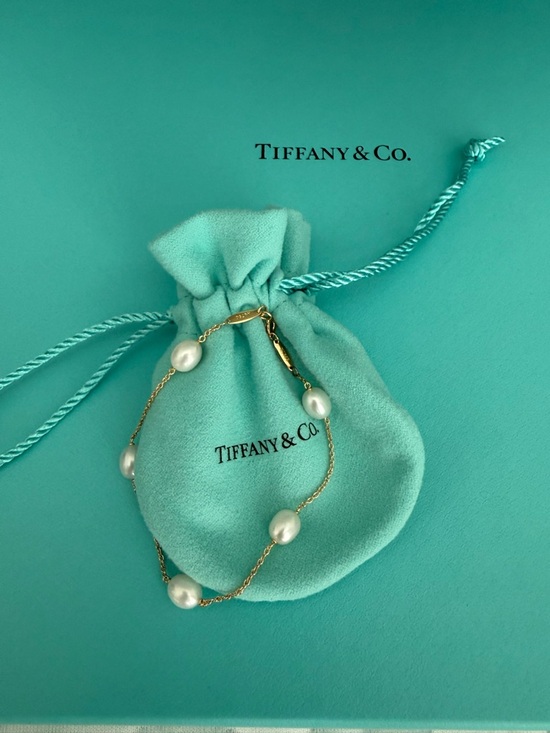 Tiffany & Co. Jewelry - Tiffany & Co. 18k Gold Pearls by The Yard Bracelet Elsa Peretti